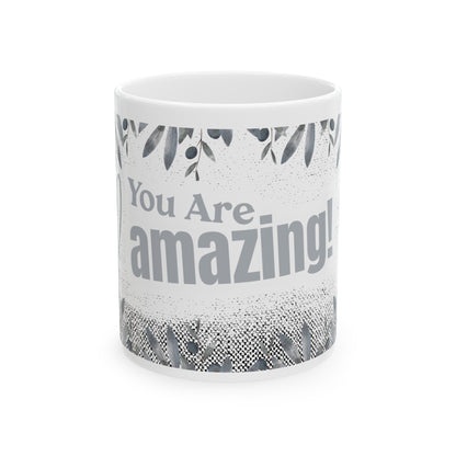 Daily Affirmation Coffee Mug, Positive Affirmations and Inspirational Quotes, Mom Mug Gift, Self Care Mug