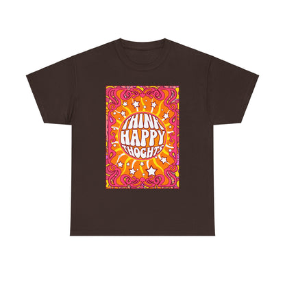 Thnink Happy Thoughts Positive Affirmation Shirt
