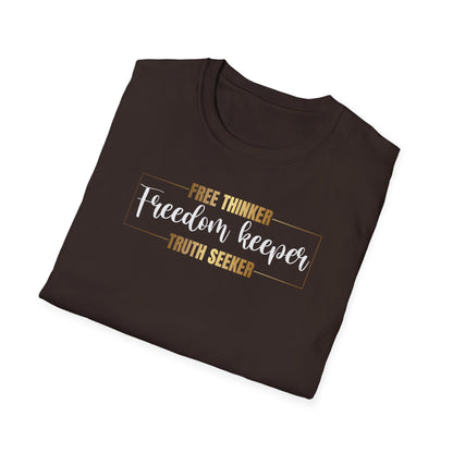 Free Thinker Freedom Keeper Truth A Seeker, Inspirational Gift, Inspirational T-Shirt Gift, Trust in Yourself T-Shirt, Inspire T-shirt, Motivational T-Shirts, Inspirational T-Shirt Gift, Inspire, Dream Create Share T=Shirt Gift, Tee Gift