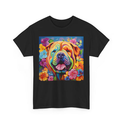 Floral Dog Lovers Shirt With Dog Paw, Dog Paw Gift, Dog Lover T-Shirt, Dog Mom Gifts for Dog Mom Lover, Cat Mom Gift, Dog Tee