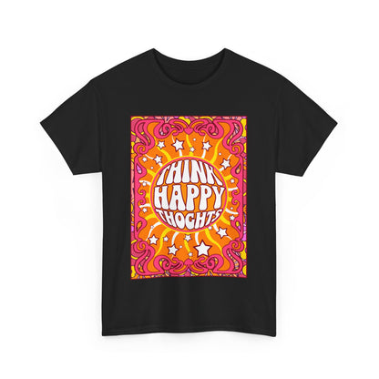 Thnink Happy Thoughts Positive Affirmation Shirt
