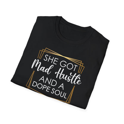 She Got Mad Hustle And A Dope Soul, Millionaire Mindset: Success Shirt, Money Mindset Shirt, Small Business Shirt, Entrepreneur Shirt, Success Mindset Shirt, Money Shirt, Boss Babe Shirt, Success Shirt, Addicted To Success T-Shirt