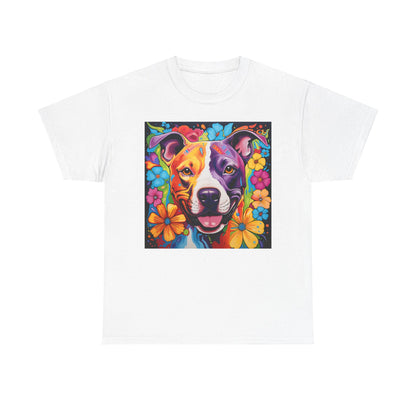 Floral Dog Shirt Gift For Dog Mom, Flower Dog Shirt, Wildflower T-Shirt, Dog Lover Outfit, Cute Puppy Shirt, Dog Owner Gift, Funny Dog Tee