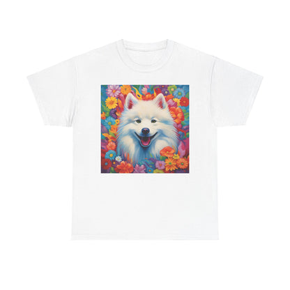 Floral Dog Lovers Shirt With Dog Paw, Dog Paw Gift, Dog Lover T-Shirt, Dog Mom Gifts for Dog Mom Lover, Cat Mom Gift, Dog Tee
