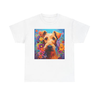 Floral Dog Shirt, Floral Dog Tee, Flower Dog Shirt, Animal Lover Tee, Dog Lover Gift Tee, Cute Dog, Floral Dog Birthday Shirt, Floral Dog