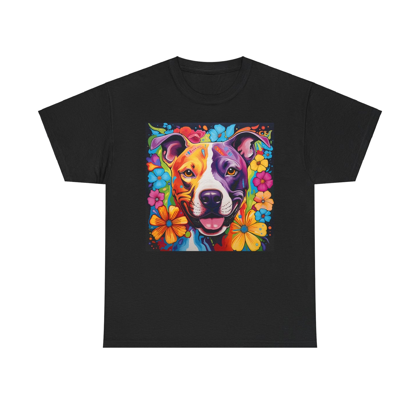 Floral Dog Shirt Gift For Dog Mom, Flower Dog Shirt, Wildflower T-Shirt, Dog Lover Outfit, Cute Puppy Shirt, Dog Owner Gift, Funny Dog Tee