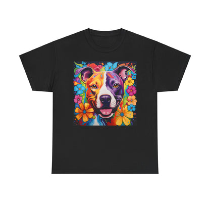 Floral Dog Shirt Gift For Dog Mom, Flower Dog Shirt, Wildflower T-Shirt, Dog Lover Outfit, Cute Puppy Shirt, Dog Owner Gift, Funny Dog Tee