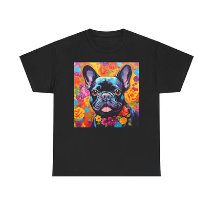 Floral Dog Shirt Gift For Dog Mom, Flower Dog Shirt, Wildflower T-Shirt, Dog Lover Outfit, Cute Puppy Shirt, Dog Owner Gift, Funny Dog Tee