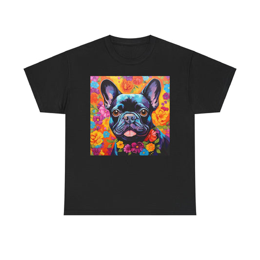 Floral Dog Shirt Gift For Dog Mom, Flower Dog Shirt, Wildflower T-Shirt, Dog Lover Outfit, Cute Puppy Shirt, Dog Owner Gift, Funny Dog Tee