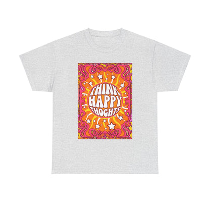 Thnink Happy Thoughts Positive Affirmation Shirt
