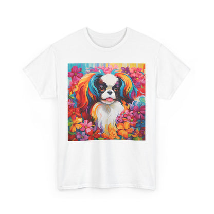 Floral Dog Shirt, Floral Dog Tee, Flower Dog Shirt, Animal Lover Tee, Dog Lover Gift Tee, Cute Dog, Floral Dog Birthday Shirt, Floral Dog