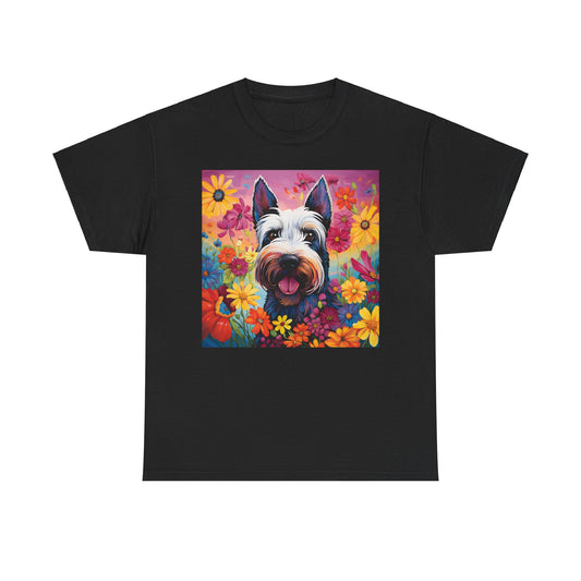 Floral Dog Lovers Shirt With Dog Paw, Dog Paw Gift, Dog Lover T-Shirt, Dog Mom Gifts for Dog Mom Lover, Cat Mom Gift, Dog Tee