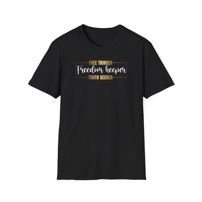 Free Thinker Freedom Keeper Truth A Seeker, Inspirational Gift, Inspirational T-Shirt Gift, Trust in Yourself T-Shirt, Inspire T-shirt, Motivational T-Shirts, Inspirational T-Shirt Gift, Inspire, Dream Create Share T=Shirt Gift, Tee Gift