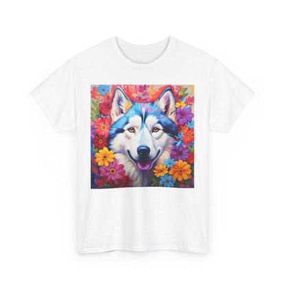 Floral Dog Lovers Shirt With Dog Paw, Dog Paw Gift, Dog Lover T-Shirt, Dog Mom Gifts for Dog Mom Lover, Cat Mom Gift, Dog Tee