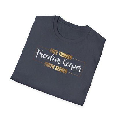 Free Thinker Freedom Keeper Truth A Seeker, Inspirational Gift, Inspirational T-Shirt Gift, Trust in Yourself T-Shirt, Inspire T-shirt, Motivational T-Shirts, Inspirational T-Shirt Gift, Inspire, Dream Create Share T=Shirt Gift, Tee Gift