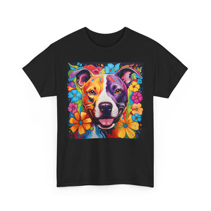 Floral Dog Shirt Gift For Dog Mom, Flower Dog Shirt, Wildflower T-Shirt, Dog Lover Outfit, Cute Puppy Shirt, Dog Owner Gift, Funny Dog Tee