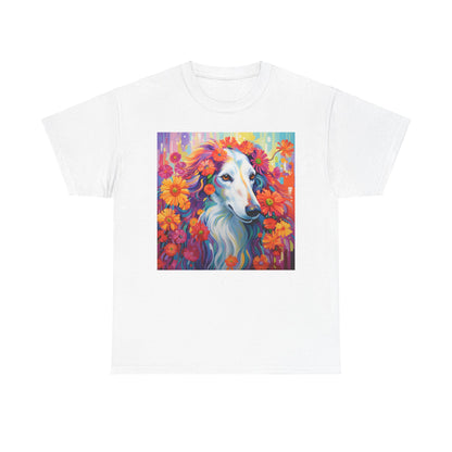 Floral Dog Lovers Shirt With Dog Paw, Dog Paw Gift, Dog Lover T-Shirt, Dog Mom Gifts for Dog Mom Lover, Cat Mom Gift, Dog Tee