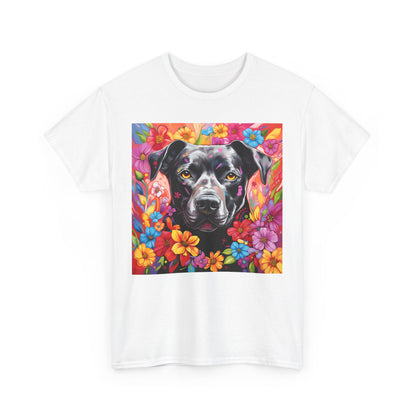 Floral Dog Shirt Gift For Dog Mom, Flower Dog Shirt, Wildflower T-Shirt, Dog Lover Outfit, Cute Puppy Shirt, Dog Owner Gift, Funny Dog Tee