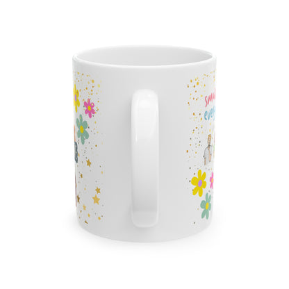Daily Affirmation Coffee Mug, Positive Affirmations and Inspirational Quotes, Mom Mug Gift, Self Care Mug