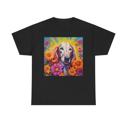 Floral Dog Lovers Shirt With Dog Paw, Dog Paw Gift, Dog Lover T-Shirt, Dog Mom Gifts for Dog Mom Lover, Cat Mom Gift, Dog Tee