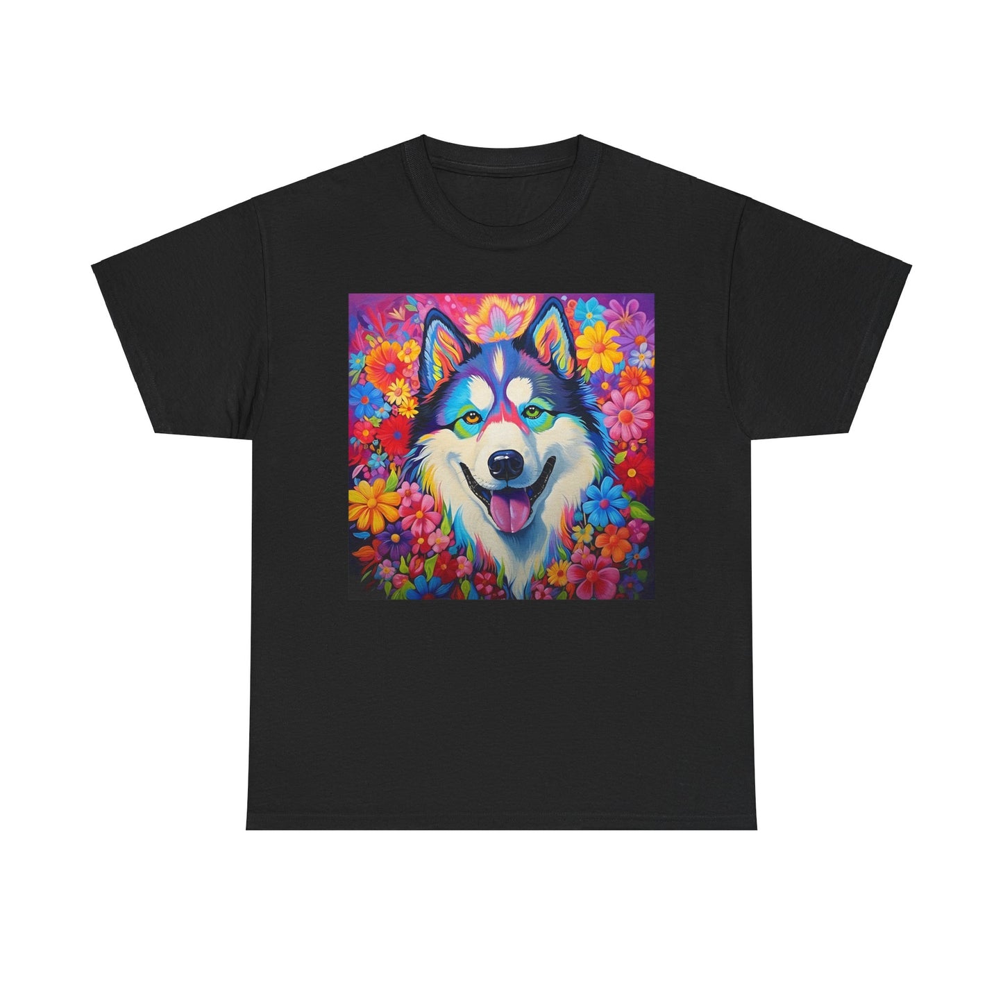 Floral Dog Shirt Gift For Dog Mom, Flower Dog Shirt, Wildflower T-Shirt, Dog Lover Outfit, Cute Puppy Shirt, Dog Owner Gift, Funny Dog Tee
