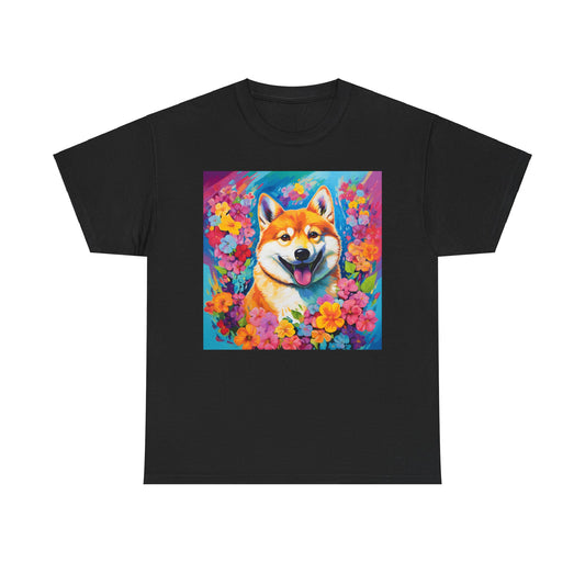 Floral Dog Lovers Shirt With Dog Paw, Dog Paw Gift, Dog Lover T-Shirt, Dog Mom Gifts for Dog Mom Lover, Cat Mom Gift, Dog Tee