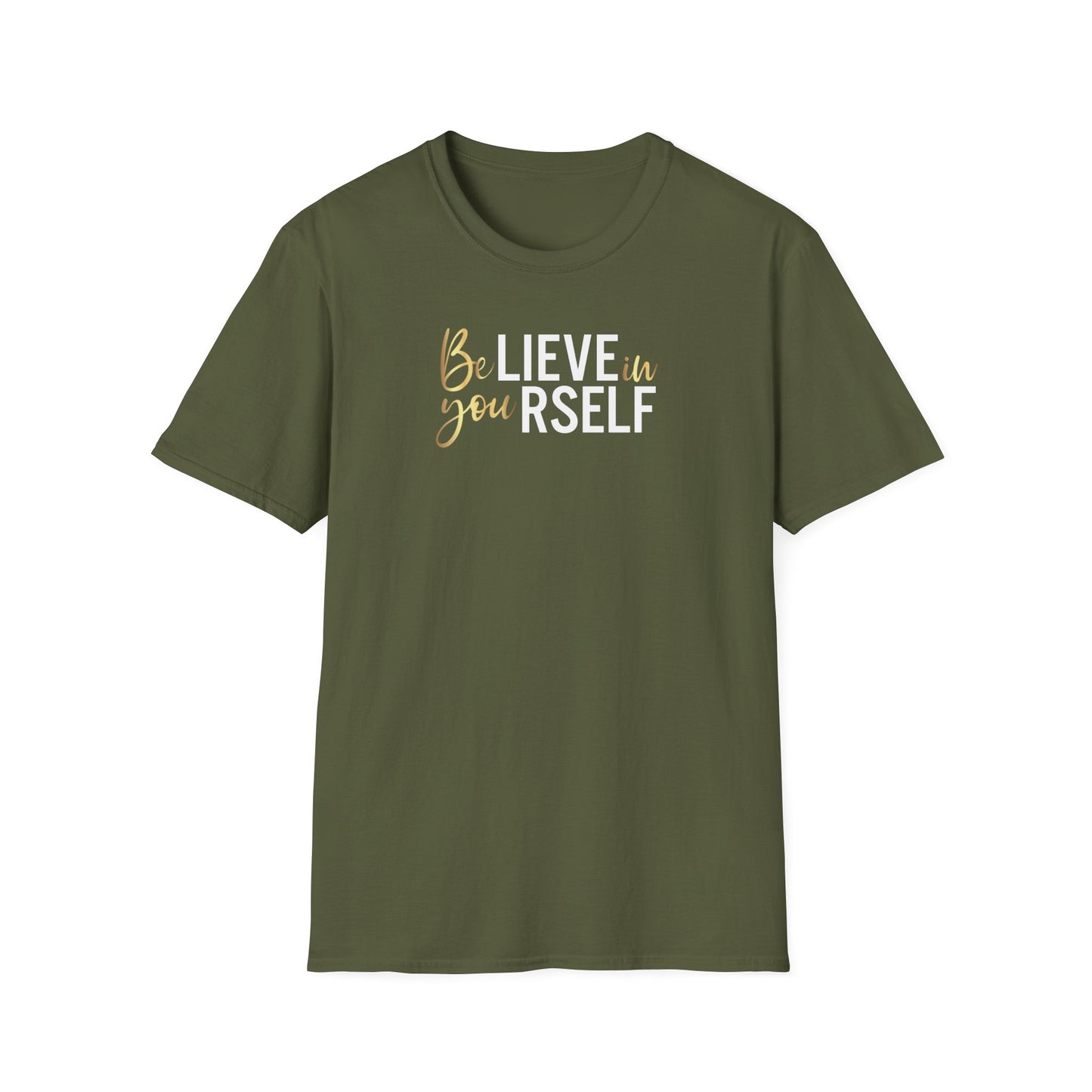 Believe In Yourself, Inspirational Gift, Inspirational T-Shirt Gift, Trust in Yourself T-Shirt, Inspire T-shirt, Motivational T-Shirts, Inspirational T-Shirt