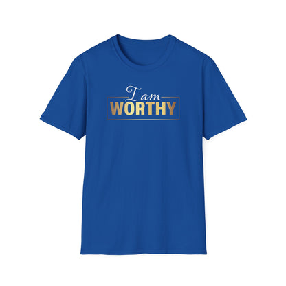 I Am Worthy,Inspirational Gift, Inspirational T-Shirt Gift, Trust in Yourself T-Shirt, Inspire T-shirt, Motivational T-Shirts, Inspirational T-Shirt Gift, Inspire, Dream Create Share T-Shirt Gift, Tee Gift, Good Mood
