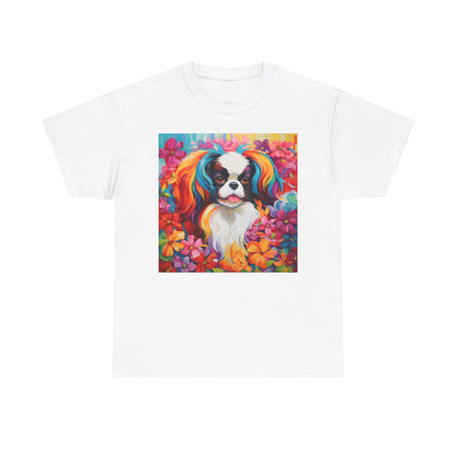 Floral Dog Shirt, Floral Dog Tee, Flower Dog Shirt, Animal Lover Tee, Dog Lover Gift Tee, Cute Dog, Floral Dog Birthday Shirt, Floral Dog