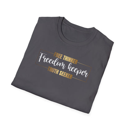 Free Thinker Freedom Keeper Truth A Seeker, Inspirational Gift, Inspirational T-Shirt Gift, Trust in Yourself T-Shirt, Inspire T-shirt, Motivational T-Shirts, Inspirational T-Shirt Gift, Inspire, Dream Create Share T=Shirt Gift, Tee Gift