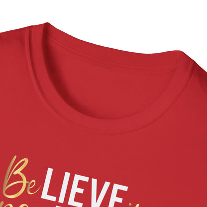 Believe In Yourself, Inspirational Gift, Inspirational T-Shirt Gift, Trust in Yourself T-Shirt, Inspire T-shirt, Motivational T-Shirts, Inspirational T-Shirt