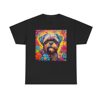 Floral Dog Lovers Shirt With Dog Paw, Dog Paw Gift, Dog Lover T-Shirt, Dog Mom Gifts for Dog Mom Lover, Cat Mom Gift, Dog Tee