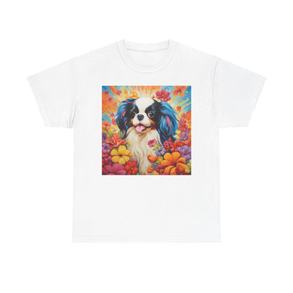 Floral Dog Shirt, Floral Dog Tee, Flower Dog Shirt, Animal Lover Tee, Dog Lover Gift Tee, Cute Dog, Floral Dog Birthday Shirt, Floral Dog