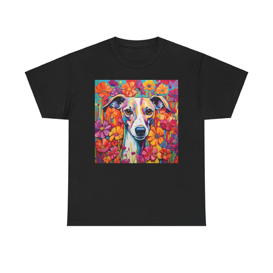 Floral Dog Lovers Shirt With Dog Paw, Dog Paw Gift, Dog Lover T-Shirt, Dog Mom Gifts for Dog Mom Lover, Cat Mom Gift, Dog Tee