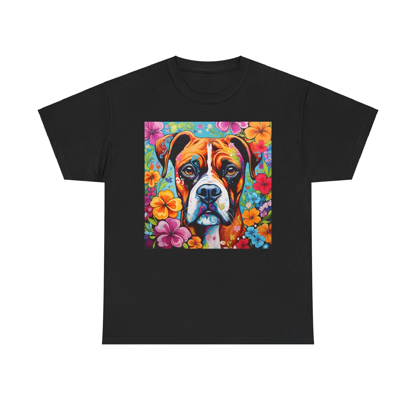 Floral Dog Lovers Shirt With Dog Paw, Dog Paw Gift, Dog Lover T-Shirt, Dog Mom Gifts for Dog Mom Lover, Cat Mom Gift, Dog Tee