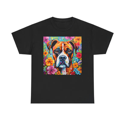 Floral Dog Lovers Shirt With Dog Paw, Dog Paw Gift, Dog Lover T-Shirt, Dog Mom Gifts for Dog Mom Lover, Cat Mom Gift, Dog Tee