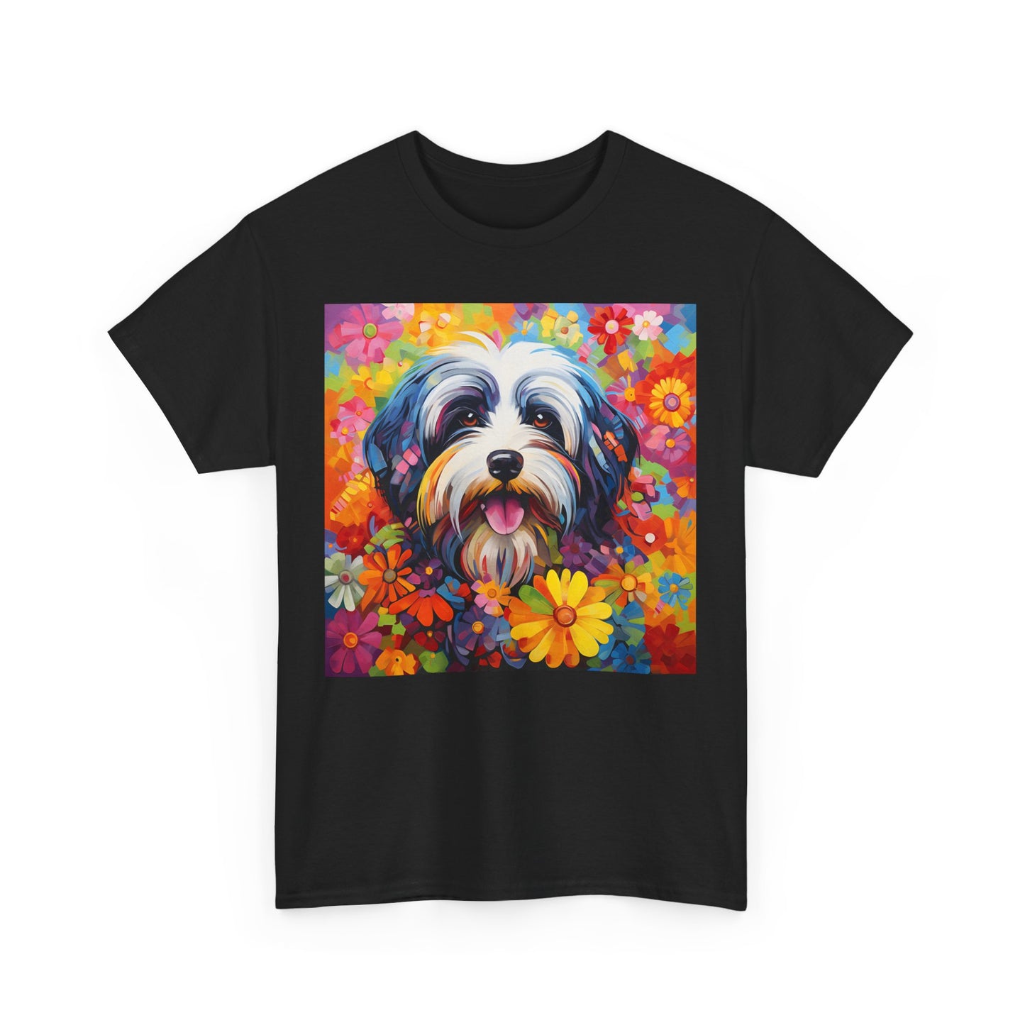 Floral Dog Lovers Shirt With Dog Paw, Dog Paw Gift, Dog Lover T-Shirt, Dog Mom Gifts for Dog Mom Lover, Cat Mom Gift, Dog Tee