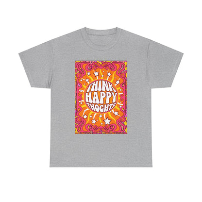 Thnink Happy Thoughts Positive Affirmation Shirt