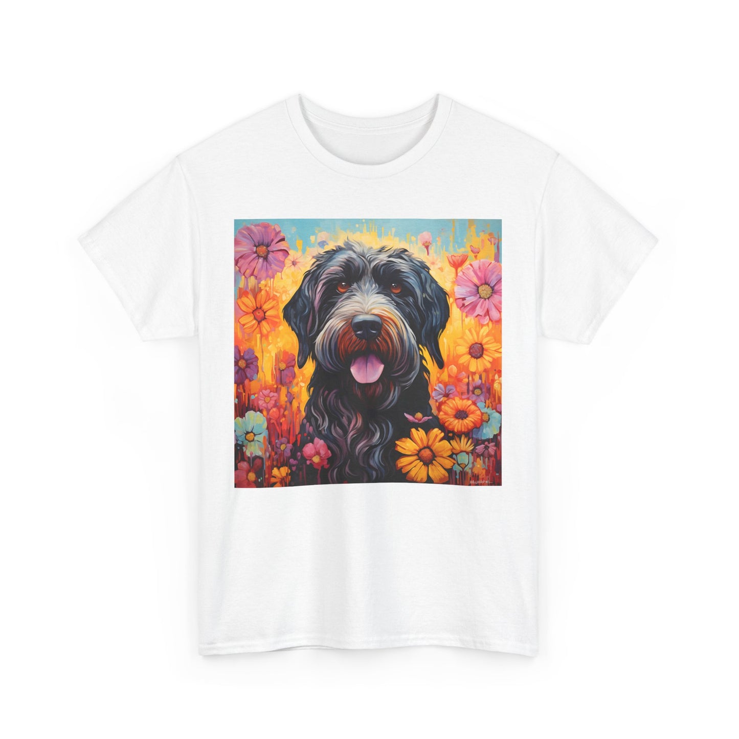 Floral Dog Shirt Gift For Dog Mom, Flower Dog Shirt, Wildflower T-Shirt, Dog Lover Outfit, Cute Puppy Shirt, Dog Owner Gift, Funny Dog Tee