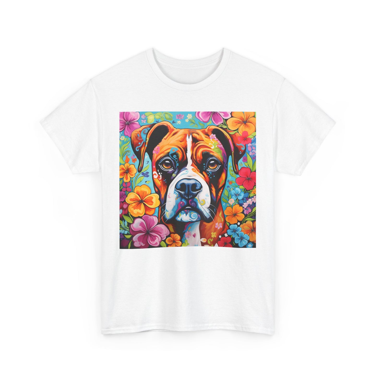 Floral Dog Lovers Shirt With Dog Paw, Dog Paw Gift, Dog Lover T-Shirt, Dog Mom Gifts for Dog Mom Lover, Cat Mom Gift, Dog Tee