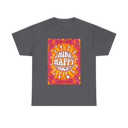Thnink Happy Thoughts Positive Affirmation Shirt