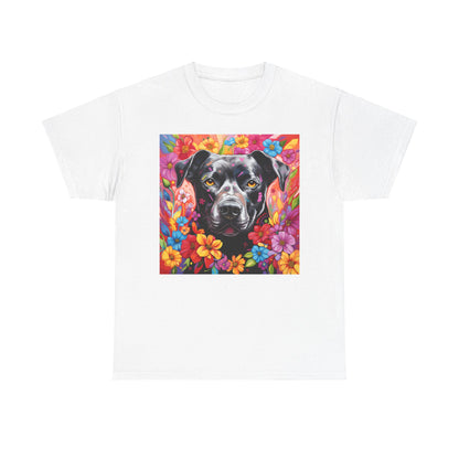 Floral Dog Shirt Gift For Dog Mom, Flower Dog Shirt, Wildflower T-Shirt, Dog Lover Outfit, Cute Puppy Shirt, Dog Owner Gift, Funny Dog Tee