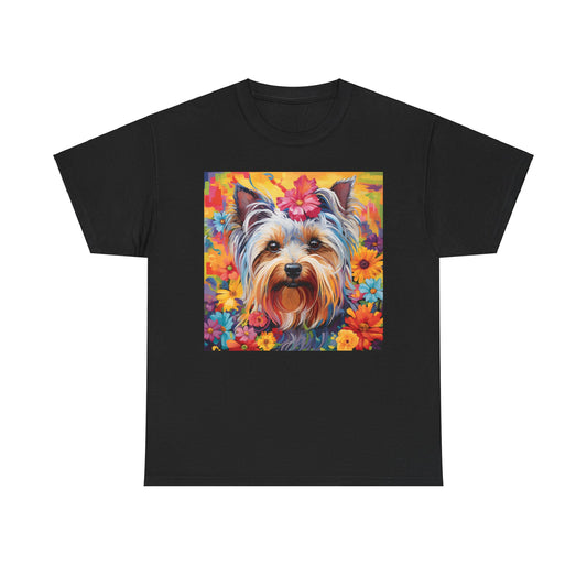 Floral Dog Lovers Shirt With Dog Paw, Dog Paw Gift, Dog Lover T-Shirt, Dog Mom Gifts for Dog Mom Lover, Cat Mom Gift, Dog Tee
