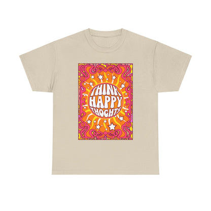 Thnink Happy Thoughts Positive Affirmation Shirt