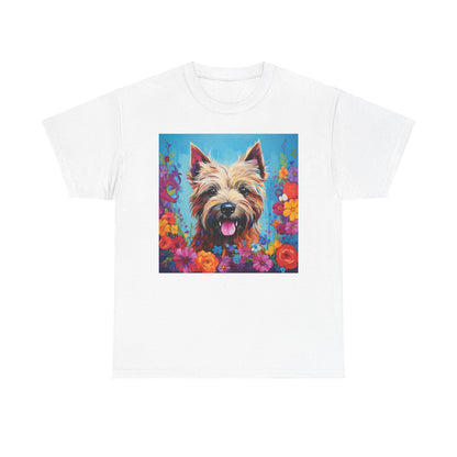 Floral Dog Lovers Shirt With Dog Paw, Dog Paw Gift, Dog Lover T-Shirt, Dog Mom Gifts for Dog Mom Lover, Cat Mom Gift, Dog Tee