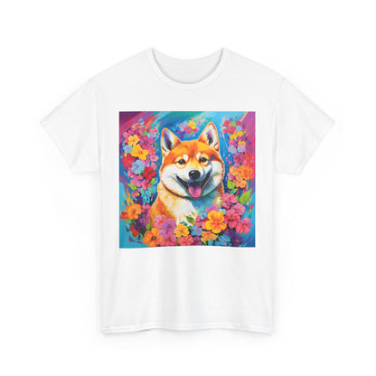 Floral Dog Lovers Shirt With Dog Paw, Dog Paw Gift, Dog Lover T-Shirt, Dog Mom Gifts for Dog Mom Lover, Cat Mom Gift, Dog Tee