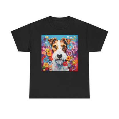 Floral Dog Lovers Shirt With Dog Paw, Dog Paw Gift, Dog Lover T-Shirt, Dog Mom Gifts for Dog Mom Lover, Cat Mom Gift, Dog Tee