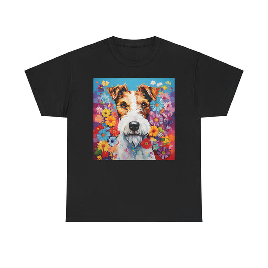 Floral Dog Lovers Shirt With Dog Paw, Dog Paw Gift, Dog Lover T-Shirt, Dog Mom Gifts for Dog Mom Lover, Cat Mom Gift, Dog Tee