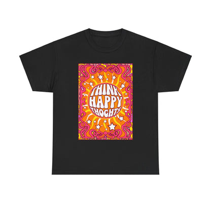 Thnink Happy Thoughts Positive Affirmation Shirt