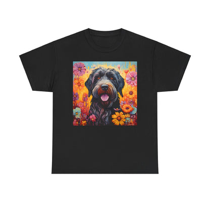 Floral Dog Shirt Gift For Dog Mom, Flower Dog Shirt, Wildflower T-Shirt, Dog Lover Outfit, Cute Puppy Shirt, Dog Owner Gift, Funny Dog Tee